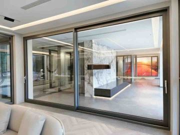 125mm heavy duty lift sliding door aluminium profile