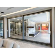 Perfil de aluminio de puerta corredera de elevación pesada de 125 mm