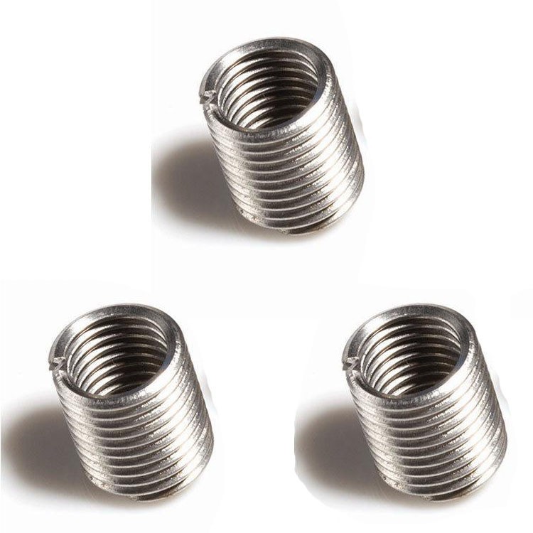 ST2.3 0.45 1D Titanium Zinc Custom Stainless Steel Wire Inserts M16/M1.6/M5 Metric Fasteners Nuts ISO Certified Packaged Carton