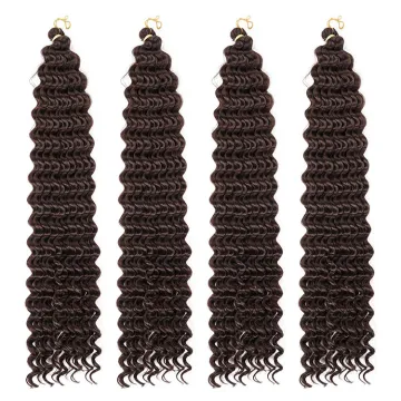 deep wave 18inch Ocean Wave crochet deep wave hair crochet braids synthetic hair crochet braid hair FreeTress