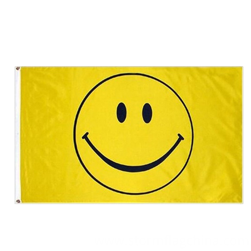 Smile face flag Smile face flag
