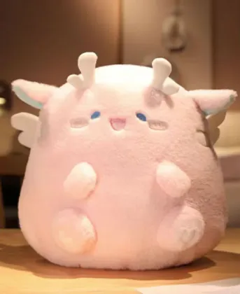 Chubby dragon stuffed animal