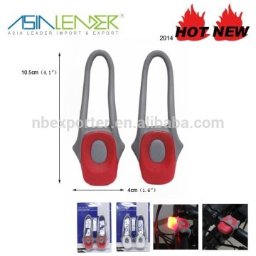 Easy Mount Silicone Cord Front Bike Light