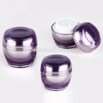 good quality Round shape Acrylic jar