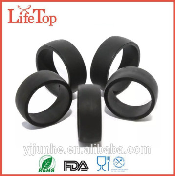 Hot Sell Premium Custom Silicone Wedding Band Ring