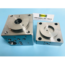 Hydraulic valve block machining / precision grinding parts