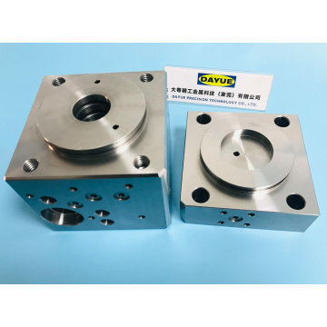 Hydraulic valve block machining / precision grinding parts