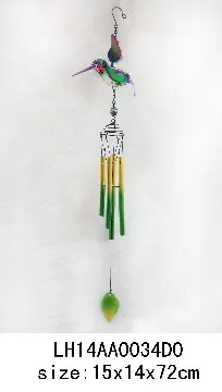 Nature\'s Melody Chime - Hummingbird Wind Chime