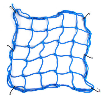 Elastic Mesh Net for Motorbike: Bungee Cord Packing Net to Carry Luggage and Helmets