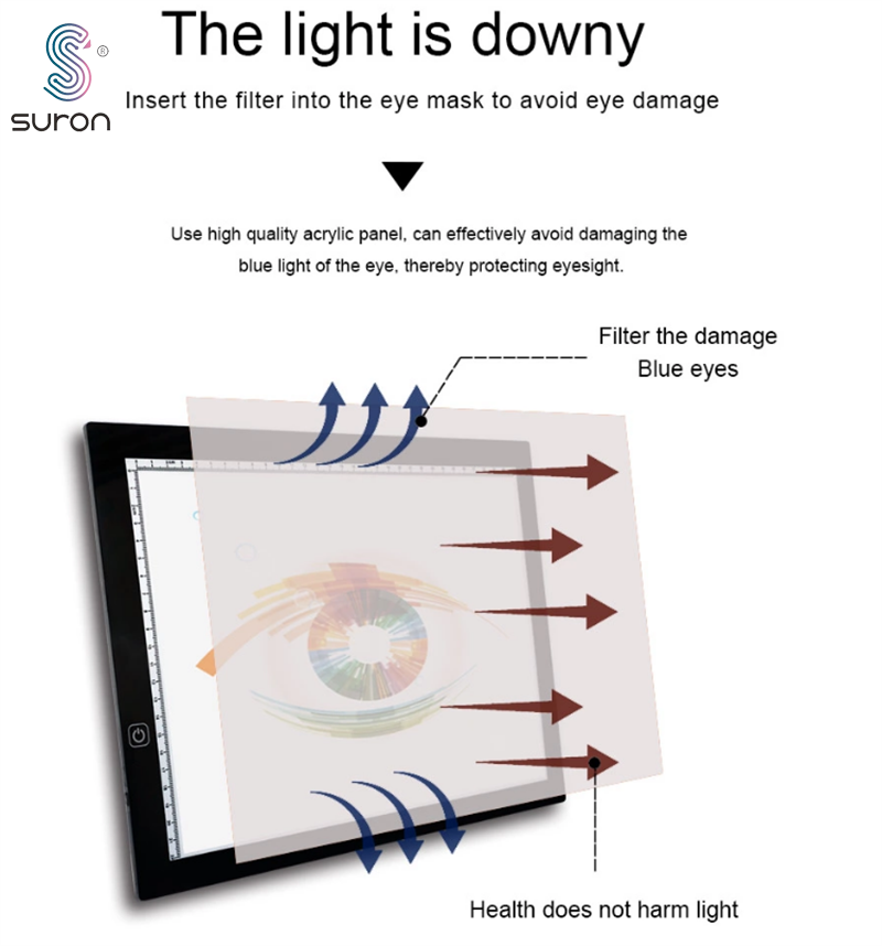 Suron Tracing Light Pad Art Board