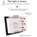 Suron trazing light almohadilla de arte plantilla de arte