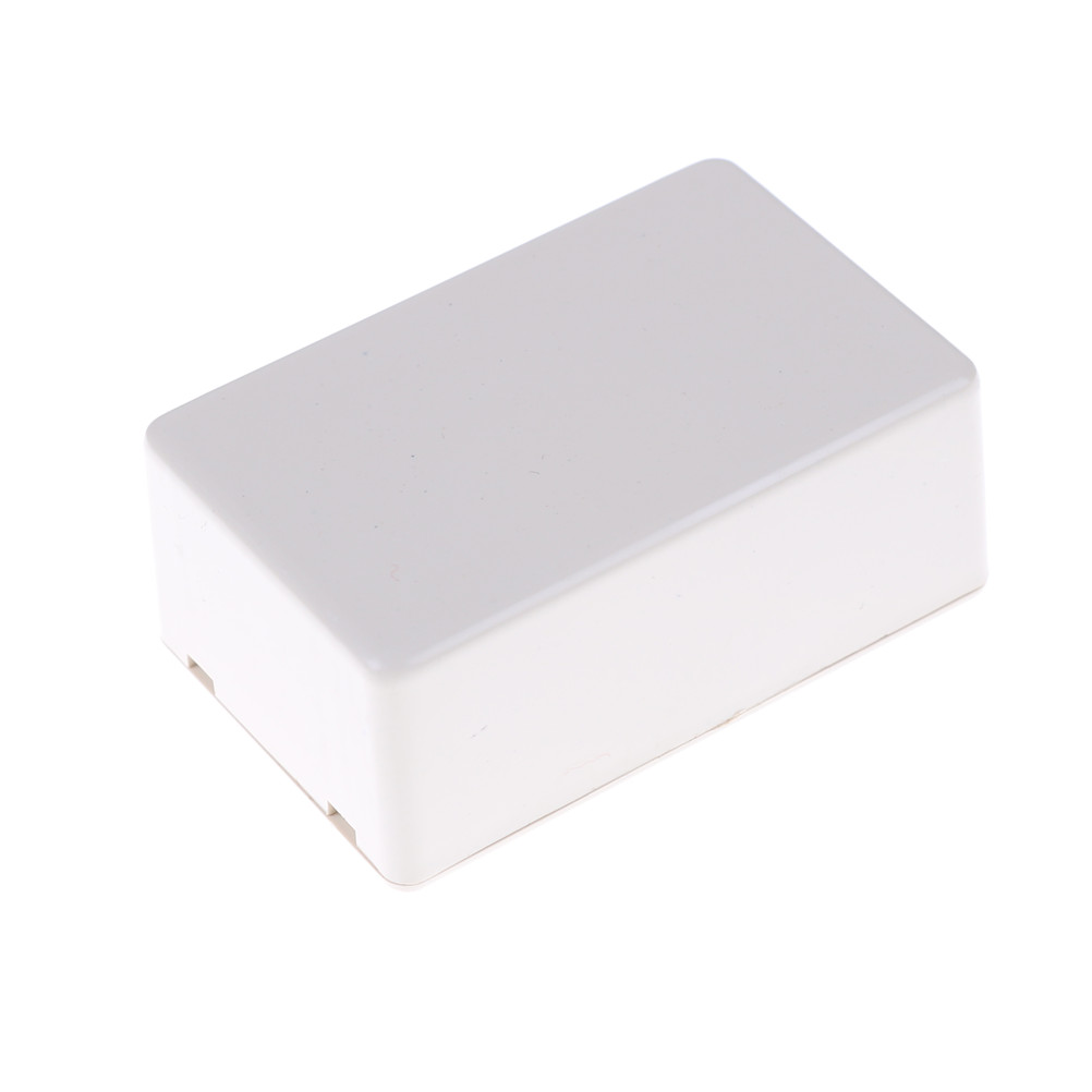 1pcs 70 X 45 X 30mm Plastic Waterproof Cover Project Electronic Instrument Case Enclosure Box White