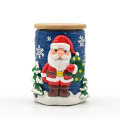 Christmas Glass Storage Jar