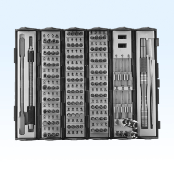 128 in 1 Multi Functional Screwdriver Set - Portable Precision Screw Drivers Kit for Mobile Phone Repair