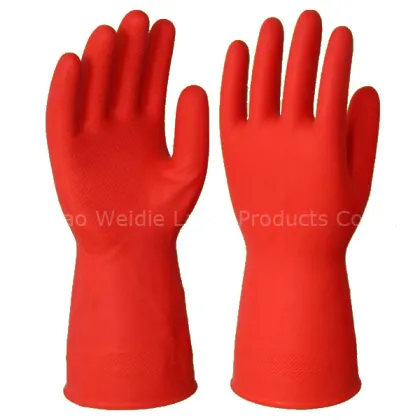 Nitrile household gloves