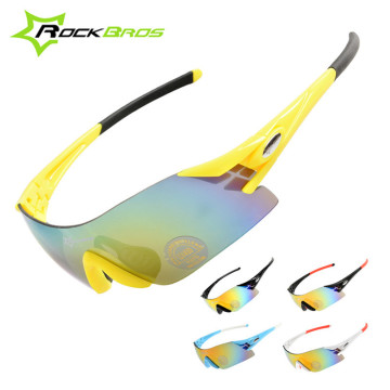 Hot! ROCKBROS Colorful Cycling Glasses Women's Men's Outdoor Sports Bike Bicycle Windproof Sunglasses 5 Colors