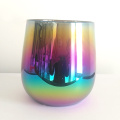 Rainbow Color Stemless Champagne Glasses