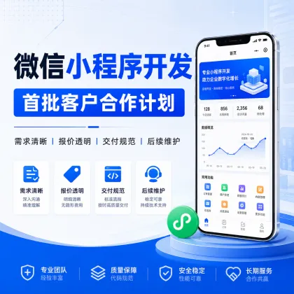 Custom WeChat Mini Program Development Service