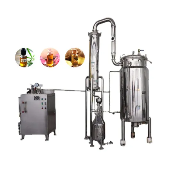 Professional Alembic Essential Oil Distillation Machine Stainless Steel Spearmint Essential Oil Distiller