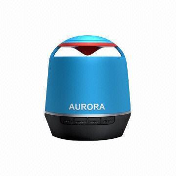 Bluetooth Speaker, Customized Colors and Logos Welcomed, Built-in Rechargeable Li-ion Battery
