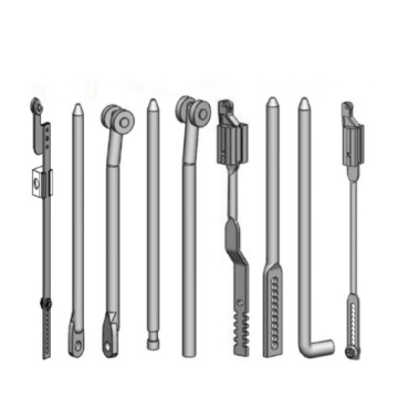 Haitan Cabinet Hardware: Custom Rods - Zinc Plated, 100 Pcs, Various Sizes