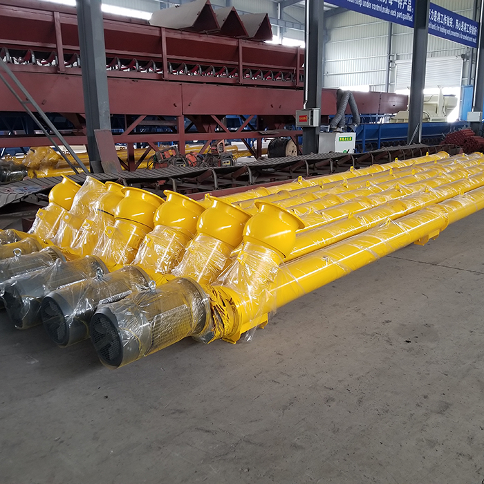 Electric LSY 219 shaft cement screw conveyor
