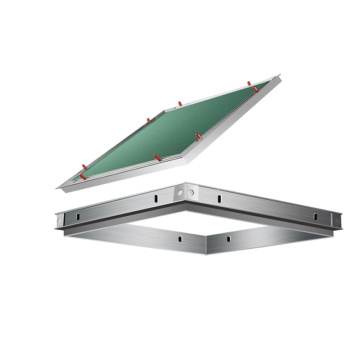 Invisible Gypsum Board with Aluminum Alloy Frame Inspection Port Ceiling for HVAC Systems