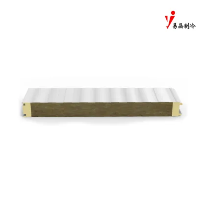 Polyurethane Edge-Sealed Rockwool Cold Storage Panel