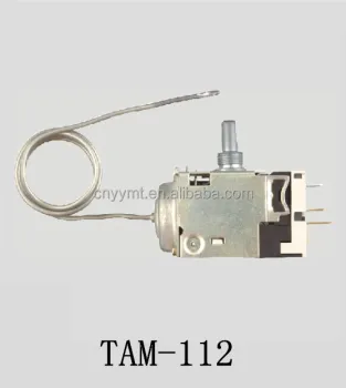 Refrigerator Temperature Control Module: Capillary Thermostat, Fuse Protector, and Sensor for Freezer