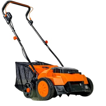 Cordless Electric Scarifier and Dethatcher: 40V 2-in-1 Lawn Aerator Raker