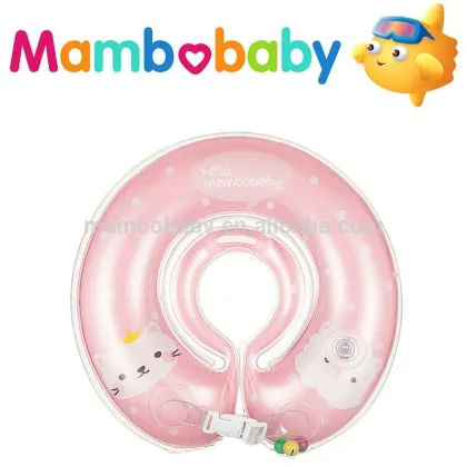 Cartoon PVC baby swimming neck ring