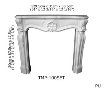 Polyurethane Fireplace frame