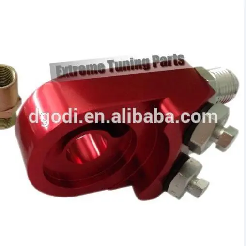 custom made auto tuning parts of red anodizied cnc aluminum parts