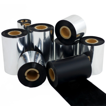Cinta de cinturón de código de barra de cera de transferencia térmica de 110 mm x 300m para impresoras