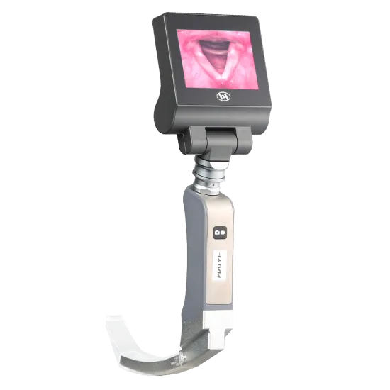Disposable Blade Video Laryngoscope for All Patient Ages with Digital Monitoring