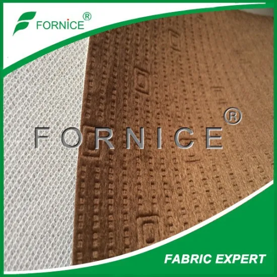 China manufacturer 3 layers new designs emboss velvet seat fabric knitted