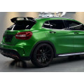 Repositionable Matte Metallic Green Vinyl Wrap stretchable