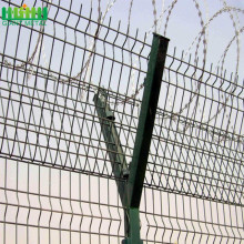 PVC coated and Galvanized high security airport fence