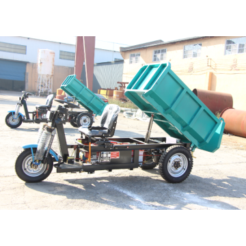 Electric tricycle truck for mining