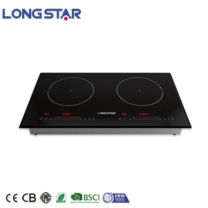 Zhongshan Electric Double-Headed 4000W Induction Cooker