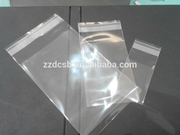 Clear Plastic Self Adhesive Packaging Bag With Customized Printing