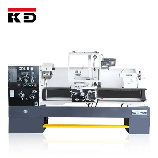 High Precision Manual Lathe Machine: CDL510 with 27-2000 RPM Speed for Metal Working