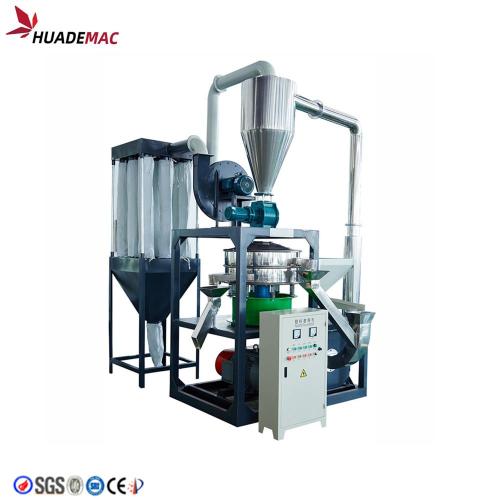 Plastic Pulverizer PVC PE pipe flakes Milling Machine