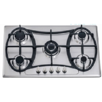 5 Burners Stainless Steel Cooktop