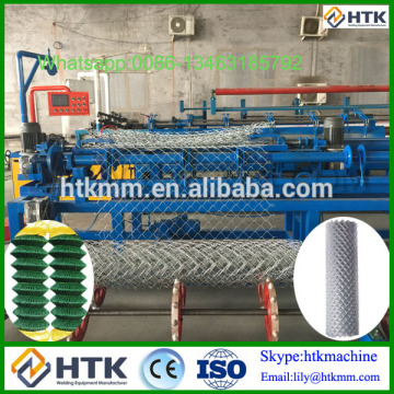 Alibaba Manufacturer Automatic chain link fence mesh machine factory