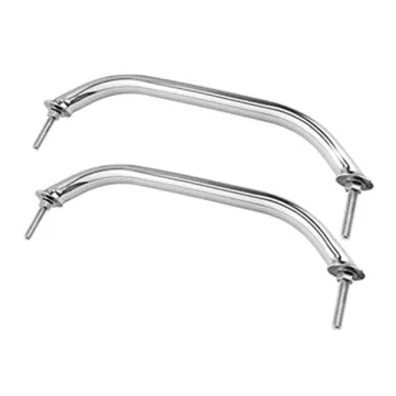 Boat Deck Handle 316 Stainless Steel High Polished Handrail Handle For Sale