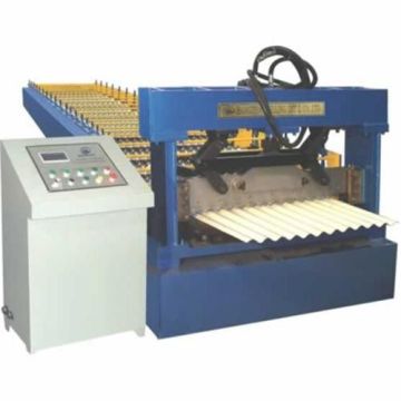 4 Kw Trapezoidal Profile Roofing Sheet Forming Machines, Sheet Metal Forming Equipment