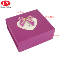 Paarse kleur geschenk sieraden doos verpakking