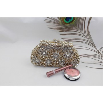 Handcee women crystal clutch bag,rhinestone crystal clutch bag,ladies party clutch purse