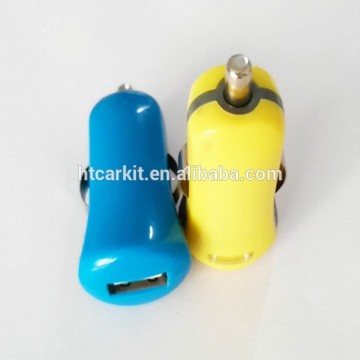 Cheap Wholesale Colorful USB Car Charger for iphone mini Universal USB Car Charger